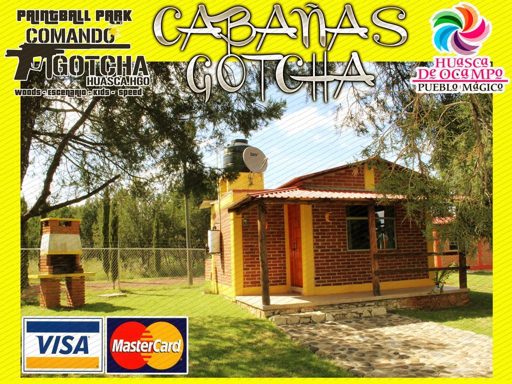 Cabanas Gotcha Huasca Otel Huasca de Ocampo Dış mekan fotoğraf